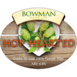 Bowmans Hop Hearted Ale - The Queens Head Pub Sheet Petersfield Hampshire - Pubs Near Petersfield - Takeaway Pizza - Pizzas - Cask Ales & Excellent Food