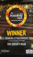 The Petersfield Awards - The Queens Head Pub Sheet Petersfield Hampshire - Pubs Near Petersfield - Takeaway Pizza - Pizzas - Cask Ales & Excellent Food